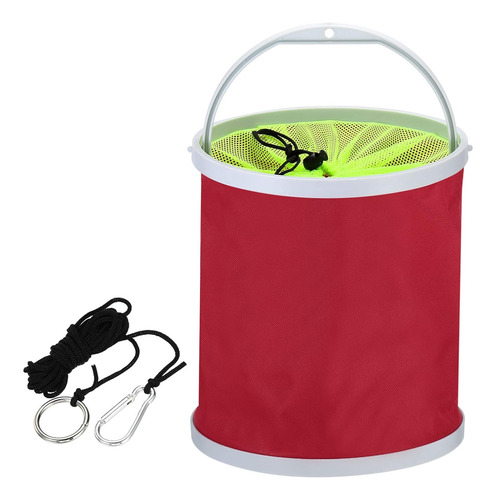 Cubo De Pesca Plegable, Cubo Plegable Contenedor De Agua Ple