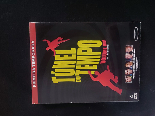 Box 4 Dvds Túnel Do Tempo Vol.2 Primeira Temporada Original