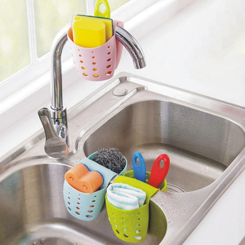 Esponja De Cocina Soporte Caddy Fregadero Organizador