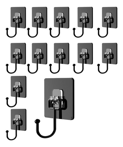 Ganchos Adhesivos Para Perchero Baño Multiusos 50 Pzas