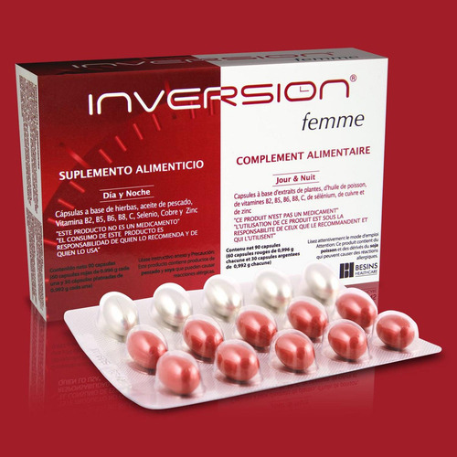 Suplemento alimentar Inversion Femme 90 cápsulas