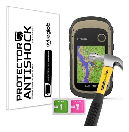 Protector De Pantalla Antishock Anti-golpe Garmin Etrex 32x