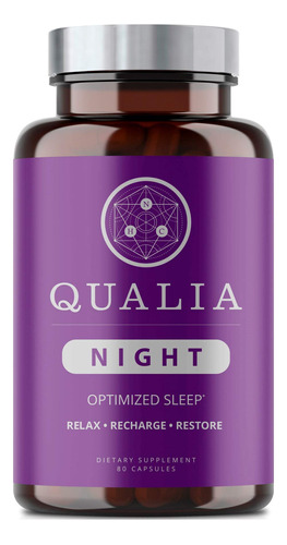 Qualia Night Sleep Aid | Formacion Sin Habito | Suplemento R