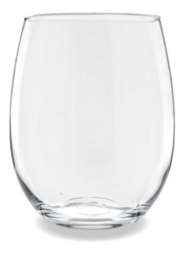 12 Vasos Napa 500ml Cristal Coctelería Agua Vino Vidrio Set