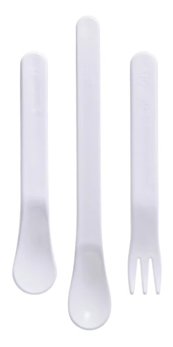 Cubiertos Para Bebe Pigeon 2 Cucharas Y 1 Tenedor 6m+