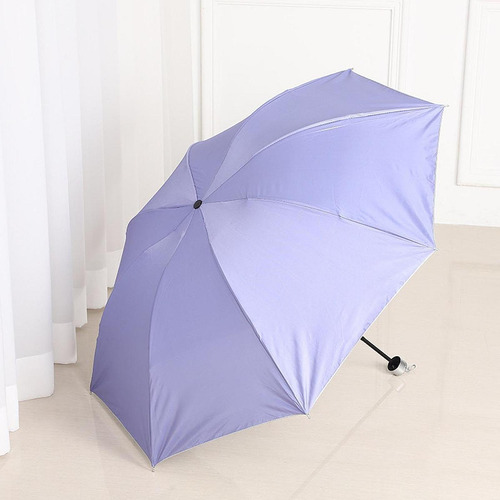 Plegable Personales Protección Solar Ligera De Lluvia Y Sol