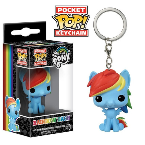 Rainbow Dash - My Little Pony - Llavero Funko Pop