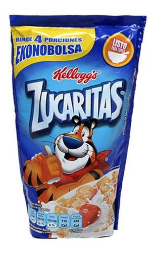 Caja Cereal Zucaritas Econopak De 125 Grs Con 14 Piezas