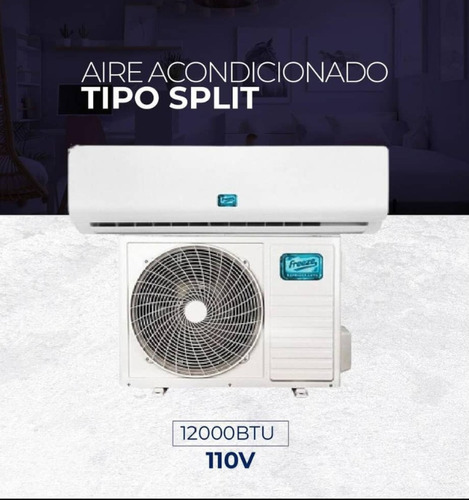 Aire Acondicionado Mini Split 12000btu 110v Marca Freeze