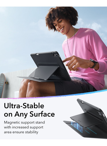 Carcasa Funda Esr Para iPad Air Flip Hybrid M3 M2