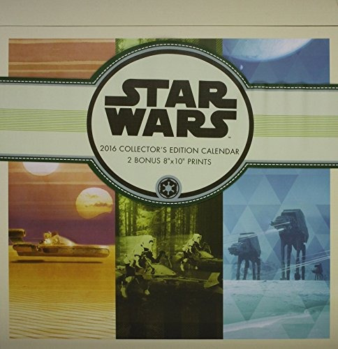 Star Wars 2016 Calendar Includes 2 Prints
