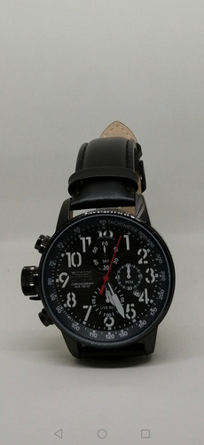 Relógio Invicta Iforce Preto Couro 28742 100% + Super Brinde