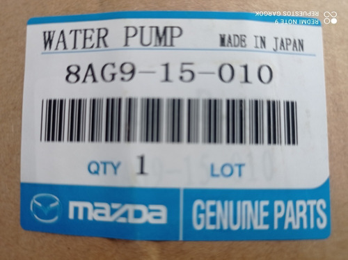 Bomba De Agua Ford Laser 1.8/mazda 626 Matsuri