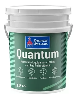 Membrana Liquida Techo Poliuretanica Quantum 10 Kg Sherwin