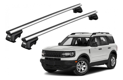 Barras Thule Ford Bronco Sport 21- Re / Smartrack Xt Alubar