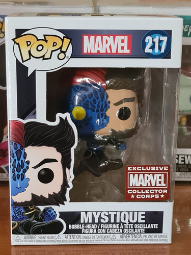 Funko Pop Mystique 217, Marvel Collector Corps.