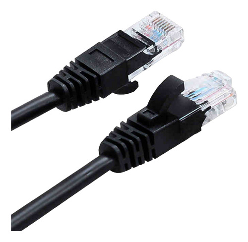 Patch Cord Cat6 2 Metros Negro