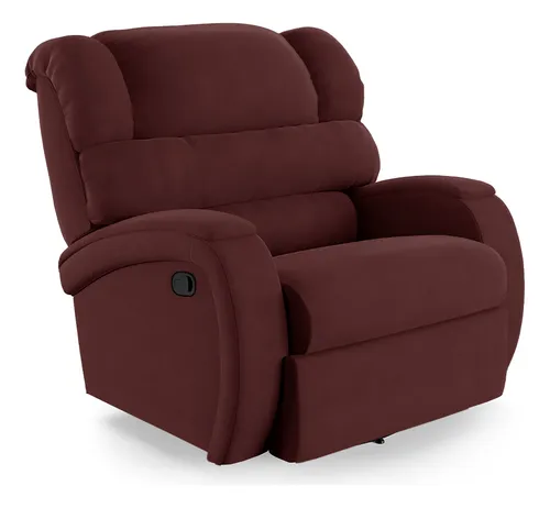 comprar Poltrona Do Papai Reclinável Napoli Glider Giratória Veludo
