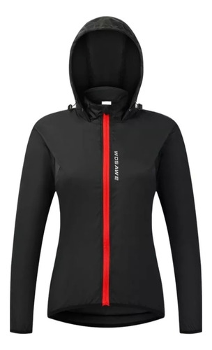 Cortavientos Ciclismo Wosawe Mujer Cap Mtb Ruta Deportes