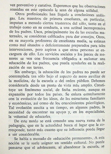 La Educación De Los Padres André Isambert / Paidea (Usado)