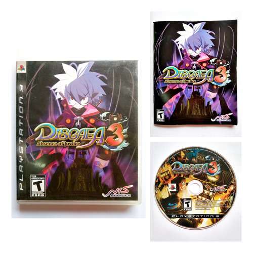 Disgaea 3 Absence Of Justice Ps3 (Reacondicionado)