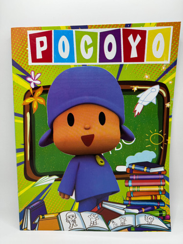 50 Libros Para Colorear Pocoyo