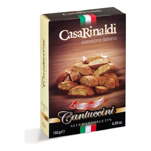 Cantuccini Allemandorla Casa Rinaldi. Italiano