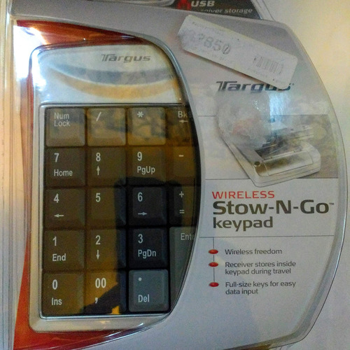 Targus Akp01us Teclado Inalambrico Stow-n-go