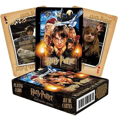 Aquarius Harry Potter - Baraja De Cartas De Piedra De Hechi.