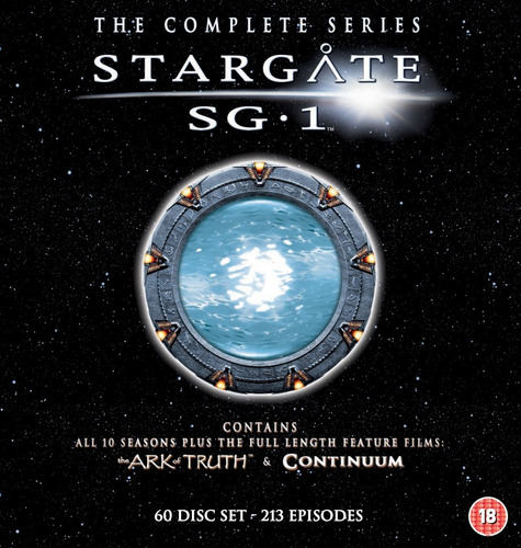 Stargate Sg1 Completa + Pelis En Dvd!!!! 10 Temporadas