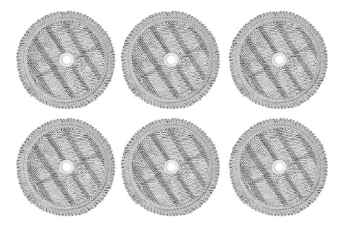 6 Almohadillas De Trapo De Repuesto Para Mopa A Vapor A9