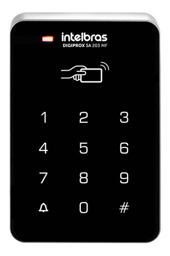 Imagem 2 de 2 de Controlador De Acesso Digiprox Sa203 Mf Intelbras