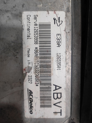 Computadora Chevrolet E39a Captiva Camaro Equinox 2010-15 (Usado)