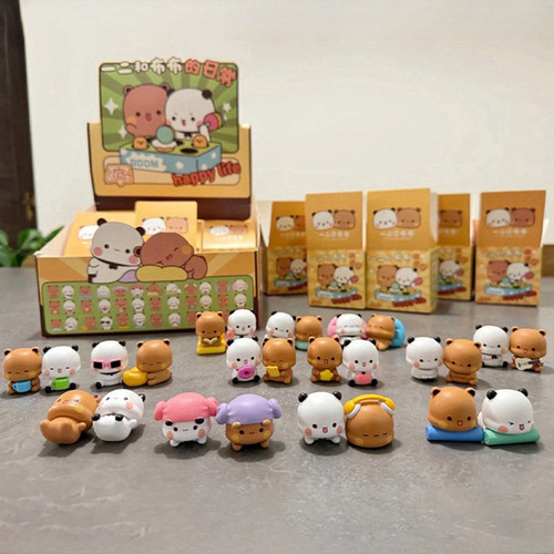 Caja Sorpresa Con 1 Par De Mini Figuras Originales Dudu Bubu