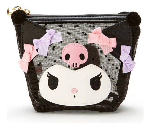 Kuromi Bolsa Crossbody Varios Organizadores Cosméticos