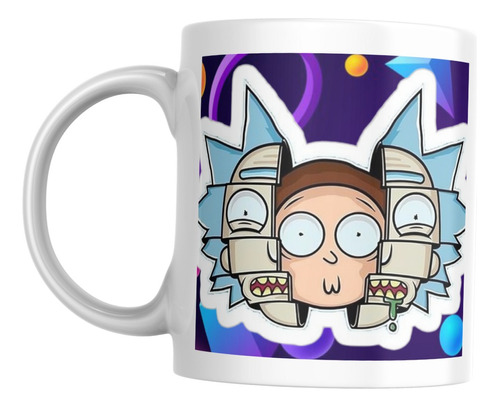 Mug Pocillo Mágico Personalizado Rick And Morty 