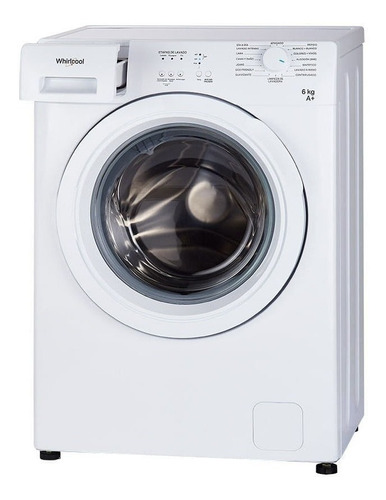 Imagen 2 de 6 de Lavarropas Automático Whirlpool Wnq06a Blanco 6kg 220 v