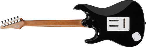 Guitarra Ibanez Prestige Az2204B negro diapasón de arce tostado
