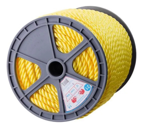 Mecate Polipropileno Rollo 145mts. 1/2 X Metro Genpar 10kg.