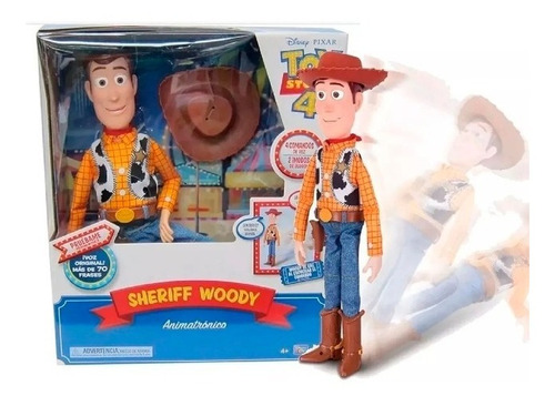 Woody Animatronico - Toy Story 4 - 70 Frases - Cuotas