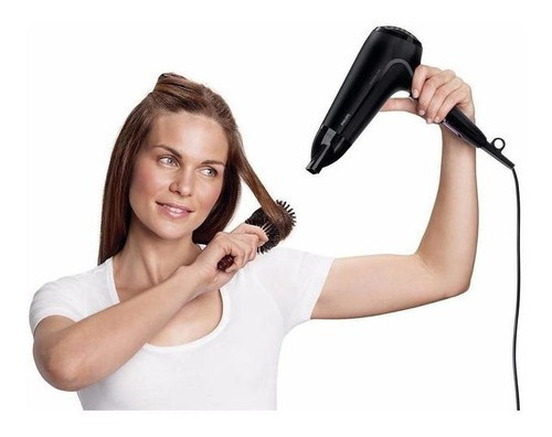 Secador de pelo PhilipsThermoProtect HP8204/10 negro mate 220V