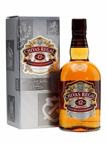 Whisky Chivas Regal 12 Años Bt X 750ml