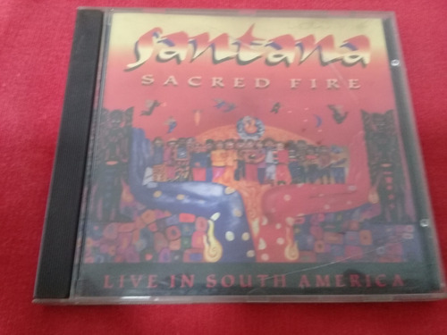 Santana  / Sacred Fire Live In South America / In Usa  A1