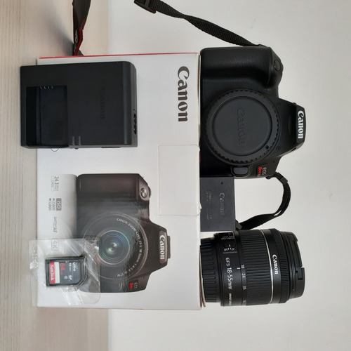 Kit Canon Rebel Sl3 Lente 18-55 Is Stm+ 64gb