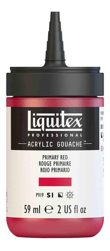 Tinta Guache Acrílica Liquitex S1 415 Primary Red 59ml