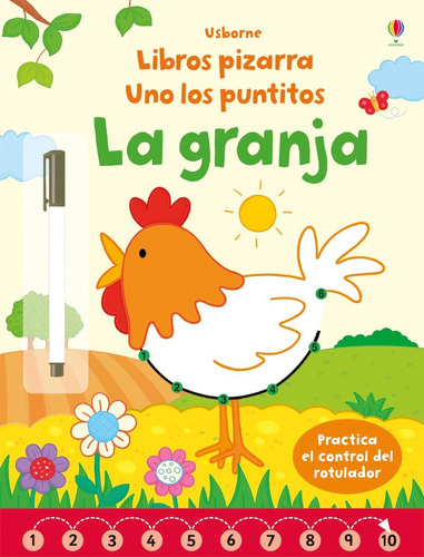 La Granja. Libros Pizarra. Uno Los Puntitos - Usborne