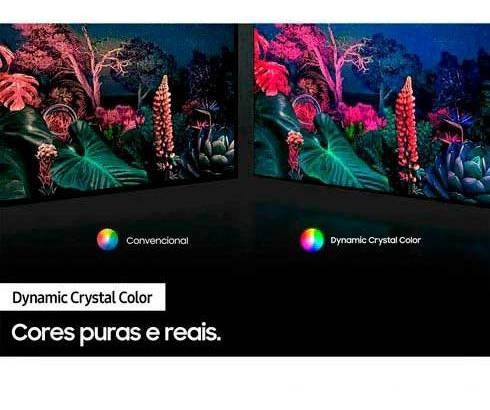 Imagem 8 de 9 de Samsung Smart Tv Crystal 4k 50, Visual Livre Cabos-un50au800