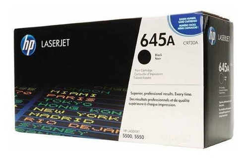 Toner Original Hp 645 Negro 5500/5550 C9730a