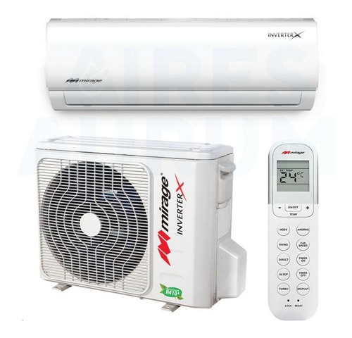 Aire Minisplit Inverter X 220v Mirage 2 Ton 24 000 B Ahorro