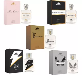 Kit 5 Perfumes De 100ml - Ref Importado Modelos Diversos